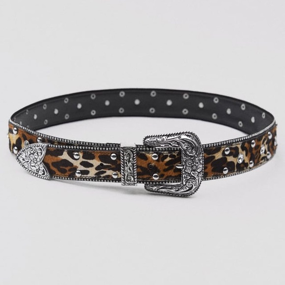 ZARA Leather Belt - Picture 1 of 15